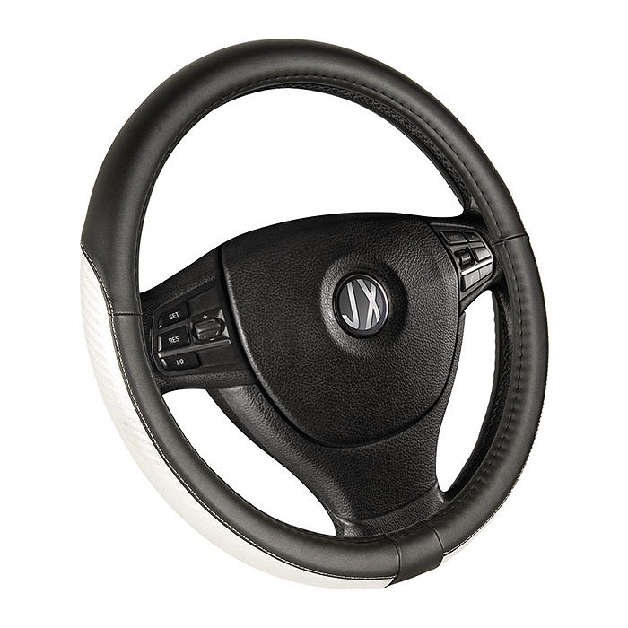 High quality 38cm car steering wheel cover for Audi