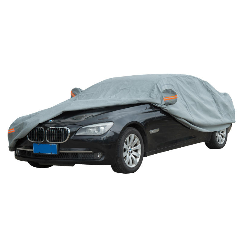 Factory price soft indoor 100% waterproof 4 layers Non-woven car cover